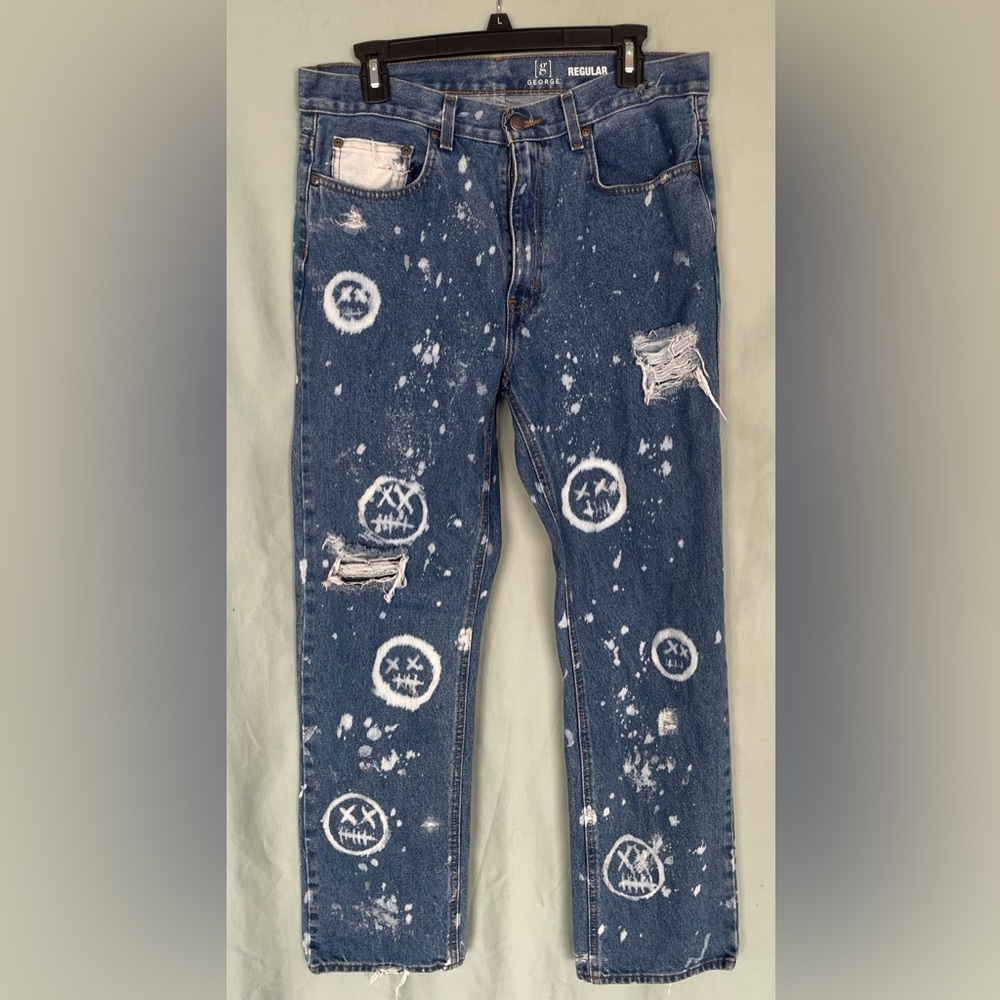 Bleached George Jeans